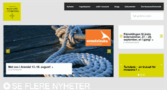 Desktop Screenshot of museumsforbundet.no